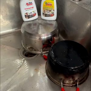 Cặp tẩy đa năng Mega Clean 500ml siêu sạch mọi vết bẩn trên các bề mặt gốm sứ inox nhựa quần áo xoong nồi...