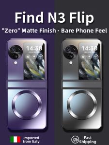 CORINTH | For OPPO Find N3 Flip Ultra Thin Matte Full Coverage Protective Case Wireless Magnetic
