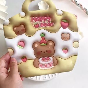 MOMO Children Portable Ziplock Party Bag Cute Cartoon