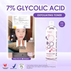 Autumn Glycolic Acid 7% Toning Solution Exfoliating Toner White 500ml