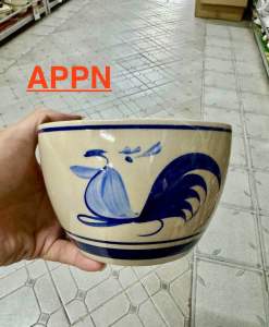 APPN(มีคลิปรีวิวสินค้าจริง) โถ โถตุ๋น ตราไก่น้ำเงิน 5.5“ เซรามิก ถ้วยใส่เครื่องปรุง ไซส์M ถูกใจเชฟ ถูกใจกุ๊ก ขวัญใจพ่อครัวแม่ครัว สินค้าพร้อมจัดส่ง (1316291225)