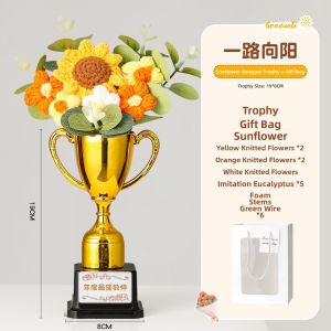 GUSTAGAT | Teacher Appreciation Gift Trophy Bouquet