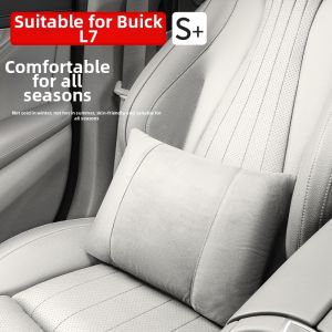 MENGDAO | Suede Neck and Back Support Car Cushion