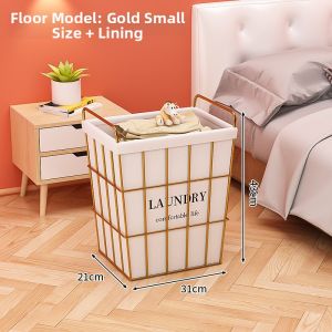Large Capacity Wheeled Household Laundry Basket