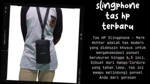 TAS SELEMPANG HP WANITA GANTUNG DI LEHER TERBARU DILENGKAPI SAKU HP KARTUUANGDAN SAKU DEPAN