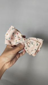 Blooming Fantasy กิ๊บกล้วย ริบบิ้นลายดอกน่ารัก 7 สี Cherlyn