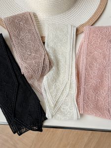 Long Lace Scarf Thin Spring Summer Autumn Winter Versatile Neck Wrap Bag Tie Hairband Multi-Functional Silk Scarf for Men And Women