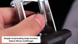 REAIM Reciprocating Chainsaw Gergaji Saw Cordless / Mini Chainsaw 198V / Cordless Reciprocating Saw