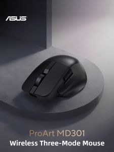 ASUS | Ergonomic Plug-and-Play Modular Mouse with Tri-Mode Connectivity Custom Feel