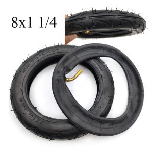 8X1 1/4 Pneumatic Tire Inner Tube And Outer Tyre for Mini Electric Scooter Baby Carriage Wheel Replacement Parts