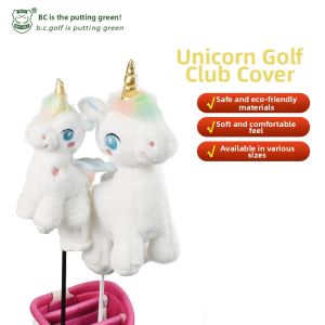 B·C·GOLF | Soft Comfort Unicorn Design Golf Wood Shaft Protection Cover