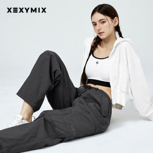 Drawstring Zipper Pockets Workwear Pants for Sports