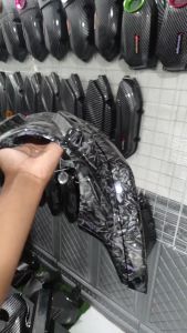 Forged Lis U & Panel / Dudukan visor winsil Nmax old