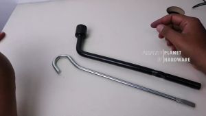 Paket Kunci Roda 19 mm & Putaran Dongkrak Mobil Universal / Planet Hardware