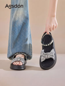 Agsdon | Thick Heeled Platform Sandals