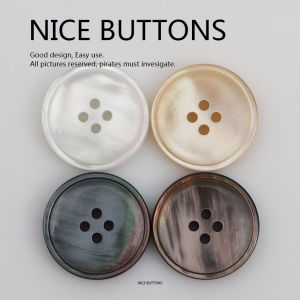 Áo Dệt Kim Bốn Mắt Bằng Nhựa Cao Cấp Áo Vest Áo Khoác Tay Áo Khuy Áo Gió Nam Nữ Áo Len Cừu Dễ Phối Cài Áo Vest