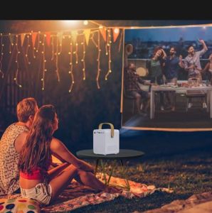 CP350 Mini Portable Projector Full HD 1080P Display Supported For Home Theater Entertainment