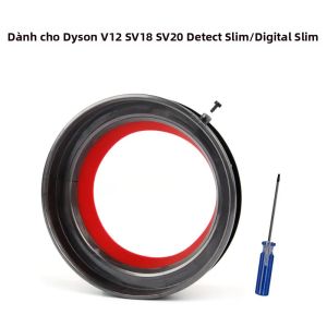 Phụ Tùng Thay Thế Gioăng Kín Và Nắp Đế Thùng Chứa Bụi Cho Máy Hút Bụi Dyson V10 V11 V12 V15 SV10 SV14 SV15 SV22 SV18