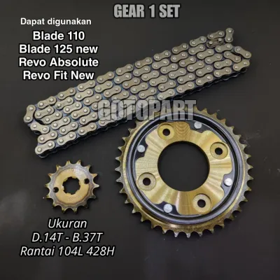 Gear Gir set Blade old new Revo absolute Revo fit new gearset girset gigi tarik model sss