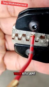 COD Cepat - SN-58 Tang Crimping Terminal Cable Crimper Kabel Tool / Tang Buat Skun Soket Kabel Motor Mobil 2Pin 3Pin 4Pin 5Pin 6Pin Socket Soket Terminal Kuningan Kabel Listrik Otomotif