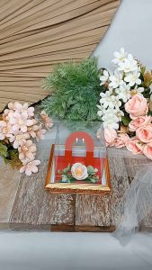 Kotak Perhiasan Tempat Display Perhiasan Anting untuk Mahar atau Seserahan Pernikahan - FA