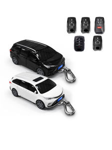 Toyota Sienna Gravellia Car Key Remote Control Protective Case Model Shell Personality Buckle Modification Accessories