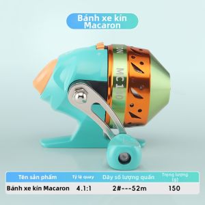 TEBEN | Dây Bảo Vệ Cán Máy Câu Cá Dành Cho Bé Gái Macaron
