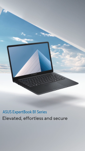15.6" ASUS Expertbook B1 Laptop | Intel Core 7 Processor | Intel UHD Graphics | 16GB RAM | 512GB SSD | B1503CVA-S70758X