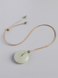 Delicate Rope Safety Buckle Pendant Cord Specialized Chain for Jade Pendant Womens Style Fine Rope Necklace Accessories