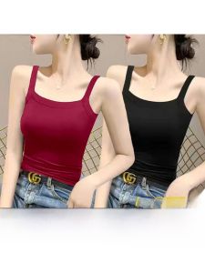 Single/Two-Piece Set Camisole Womens Spring/Summer 2024 New Arrival Bottoming Shirt Silm Slim Looking Beauty Back Sleeveless Tops