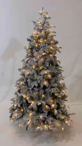 [SG STOCK] Super High Quality Christmas Tree With Premium Warm LED Light Dense Branches Realistic Holiday Décor​Party Decoration Tree With Foldable Design180cm210cm240cm300cm