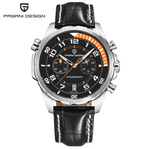 Pagani Design | 2026 Pagani Design New 44mm Mens Watches Vk64 Multi-Function Chronograph Mens Quartz Watches Luxury Brand Mens Watch Leather