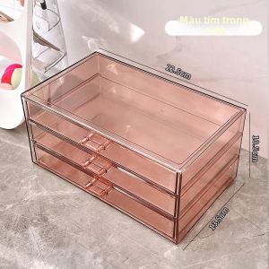 JIHUAN | Hộp Đựng Trang Sức Đánh Bóng Acrylic Cho Bông Tai Và Dây Chuyền
