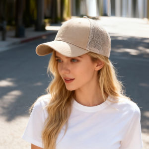 หมวกเบสบอลผู้ชายบางเฉียบสำหรับกีฬากลางแจ้งในฤดูร้อน หมวกกันแดดตาข่ายระบายอากาศสำหรับผู้หญิง เหมาะสำหรับการเดินทางและการช้อปปิ้ง