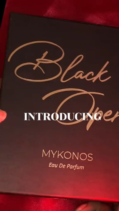 Mykonos Black Opera Eau De Parfume 100 ML