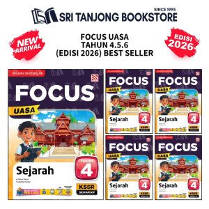 【ST】 (2026) PELANGI : FOCUS UASA TAHUN 4.5.6 / YEAR 4.5.6 KSSR (EDISI TERBARU)