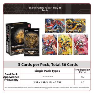 KAYOU | Transformers Optimus Prime CE Card Collectible Trading Card Set for Boys