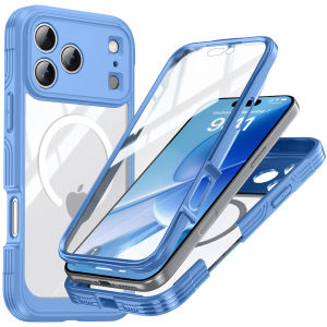 Shellbox | Brand New Color Magnetic Shockproof and Dustproof Transparent Phone Case - Compatible with iPhone 17/17 Air/17 Pro/17 Pro Max