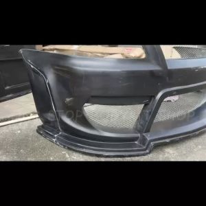 PROTON SAGA BLM FRONT BUMPER (THAI R-3)FIBER(FIBERGLASS)SKIRT LIP BODYKIT