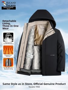 TUCANO | Detachable Warmth Padded Winter Down Jacket for Men