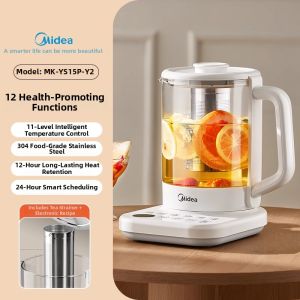Midea | Thermostatic Multifunctional Glass Kettle