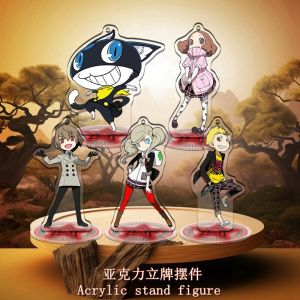 Q Version Goddess Record: Persona 5 Standalone Suzuki Toru Keychain Game Accessories Small Standee Pendants Collectibles