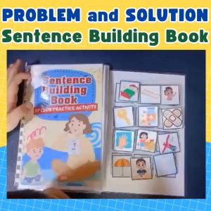 Problem Solving Interactive Book Speech Therapy and ABA Therapy Material thinkingtots.shop