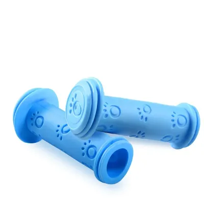 2pcs Children Bike Handlebar Grips Rubber Anti-slip Kids Tricycle Scooter Handlebar Sleeve Comfortable Replacement Handle Grips