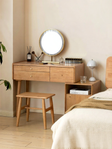 WEISHA | Bedroom Simple Solid Wood Dressing Table