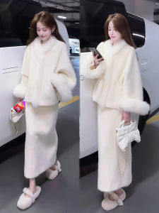 XUECAIQI | Gentle Cozy Style Winter Outfit Set