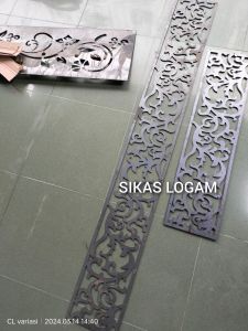 plat LASER CUTTING 200x20cm tebal 15mm