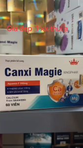 Canxi Magie Kingphar Aquamin F 300mg bổ sung canxi từ tảo biển 60 viên | Sức khỏe xương bảo vệ sức khỏe mạnh mẽ nguồn gốc từ thiên nhiên.