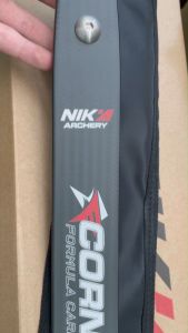 NIKA C1 Carbon Bow Limbs 68-inch 16-54lbs ILF International Universal Interface 3K Carbon Beauty