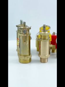 SAVETY VALVE STEAMER HD 3/8 atau 1/2 INCI PENGAMAN TEKANAN ANGIN STEAM BOILER UAP 0.5 DIM FULL KUNINGAN